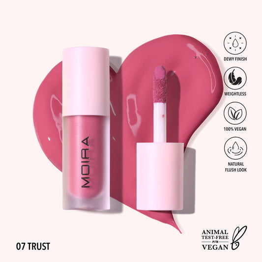 Moira Love Steady Liquid Blush (007, Trust)