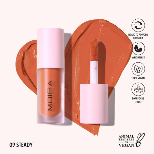 Moira Love Steady Liquid Blush (009, Steady)